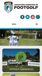 Mobile Screenshot of footgolf.com.ar
